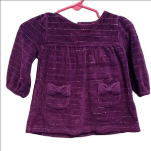 Faded Glory Sparkly Purple Kids Sweater